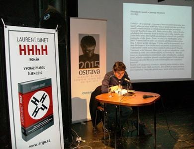 Laurent Binet 2 - Měsíc autorského čtení 2010