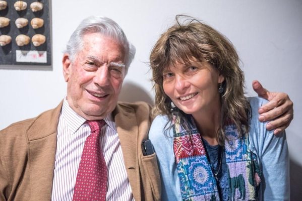 Anežka Charvátová a Mario Vargas Llosa